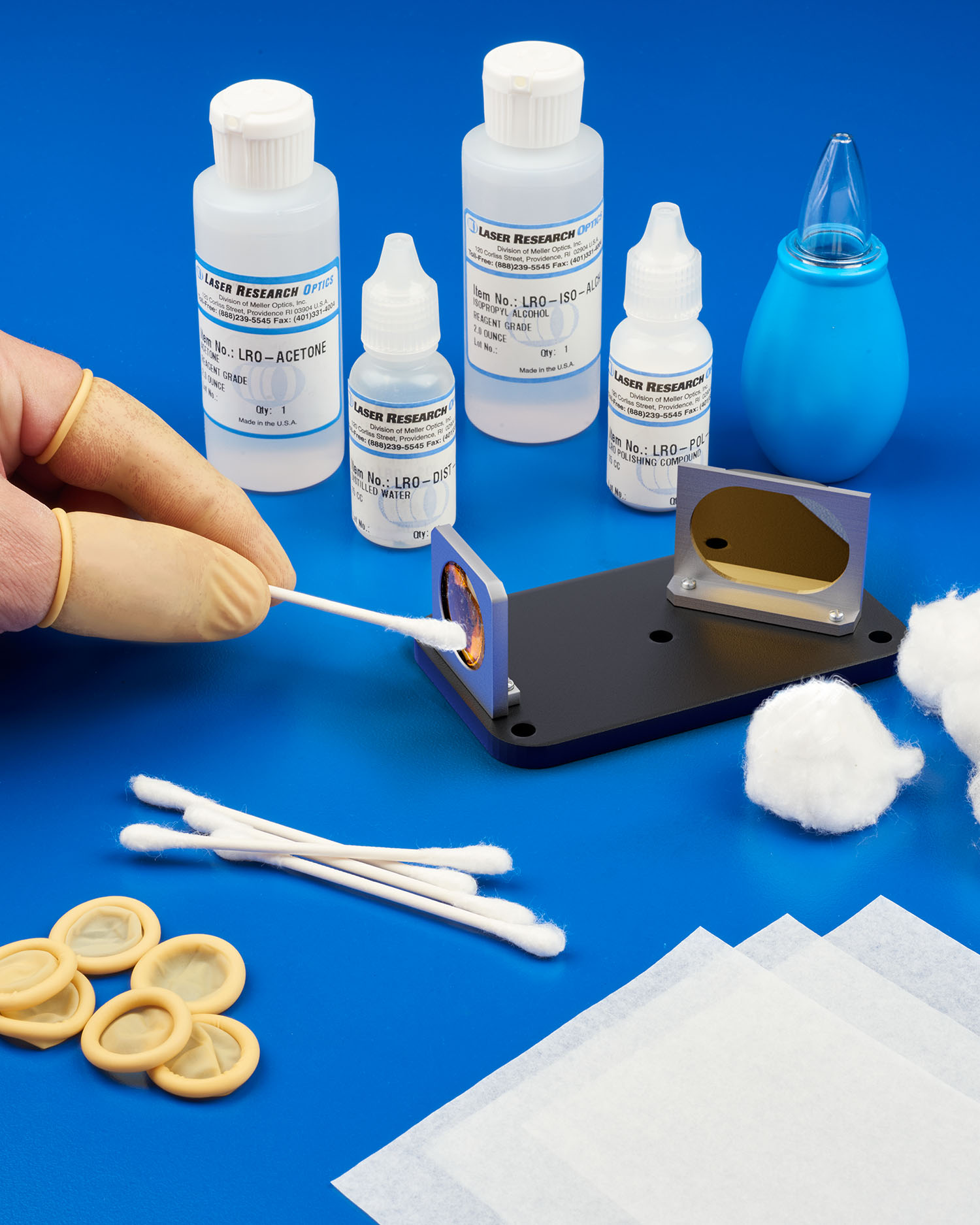 Laser Research Optics New Optics Cleaning Kit Improves Laser Cutting